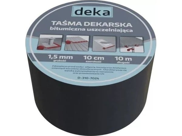 Deka TECAFE ALUBUTYL 10CM*10MB BRONZE Deka TECAFE ALUBUTYL 10CM*10MB BRONZE
