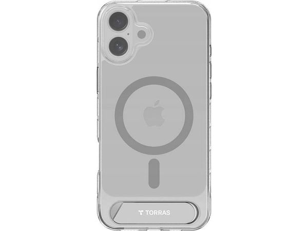 Torras Pstand-sarjan kotelo iPhone 16 (läpinäkyvä) Torras Pstand-sarjan kotelo iPhone 16 (läpinäkyvä)