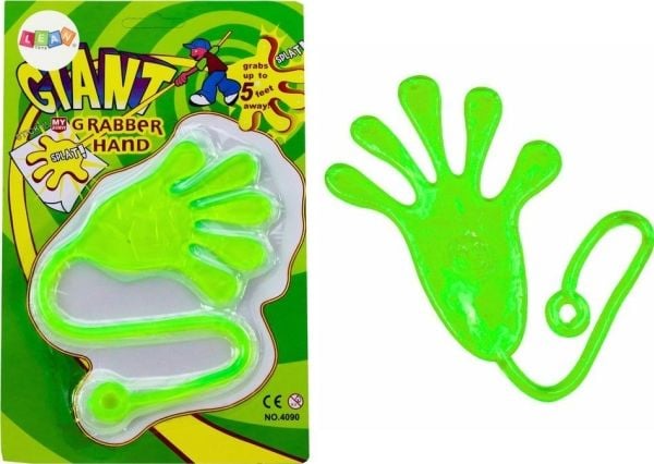 LeanToys klebrig slime grønn