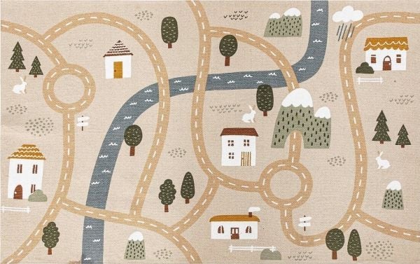 Atmosphera barneromteppe ROADMAP, 100 x 150 cm