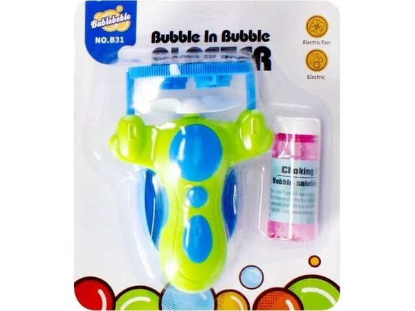 Mc Soap Bubbles BANKS MYDL PISTOL B/O 50ML 20X23 MIX2 MYB 48/96
