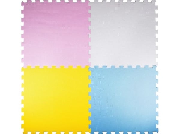 Eddy Toys EVA PUSH MATE 60X60 VÄRIT 4 ELEMENTIT PUSSILLA PUSH MATE 60X60 VÄRIT 4 ELEMENTIT PUSSILLA