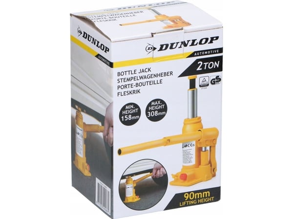 Dunlop hydraulisk jekk til bil 2000 kg