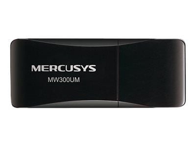 Mercusys MW300UM - Nettverksadapter - USB 2.0 - 802.11b/g/n