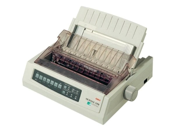 OKI Microline 3390eco - Skrivare - svartvit - punktmatris - A4 - 360 dpi - 24 pin - upp till 390 tecken/sek - parallell, USB
