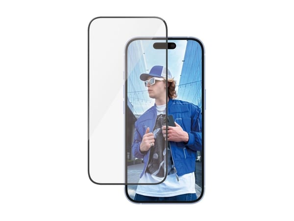 PanzerGlass ® Screen Protector iPhone 16 | 15 | Ultra-Wide Fit | Bulk, Apple, Apple - iPhone 16, Apple - iPhone 15, Asennus kuivana, Naarmuuntumise...