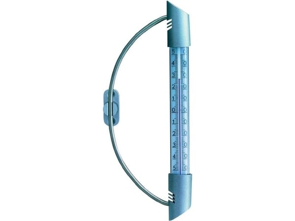 TFA-Dostmann 14.6015, Væskebasert miljøtermometer, Utendørs, °C, -50 - 50 °C, Analog, Sølv