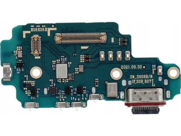 OEM ladekontakt-/ladetilkoblingsplate til SAMSUNG S22 Ultra 5G S908B/F (Fast Charger) OEM
