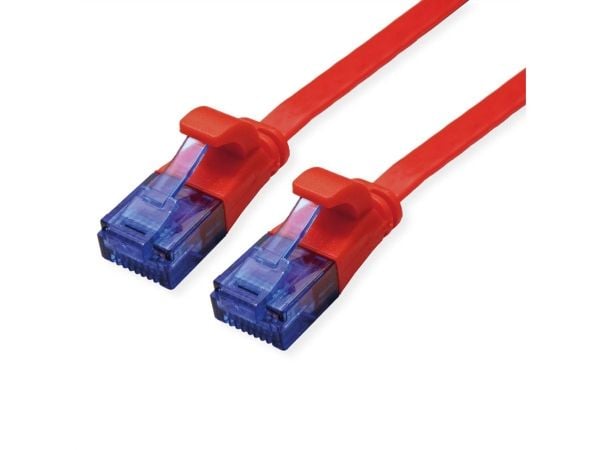 VALUE 21.99.2025, 5 m, Cat6a, U/UTP (UTP), RJ-45, RJ-45, Punainen