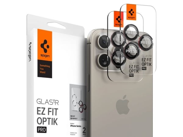 Spigen AGL05217, Linssisuoja, Punainen, Läpinäkyvä, Karkaistu lasi, Apple, iPhone 14 Pro / 14 Pro Max, 17,3 mm