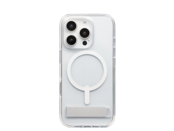 ZAGG Crystal Palace Snap m/stativ, deksel, Apple, iPhone 16 Pro, 16 cm (6,3"), gjennomsiktig