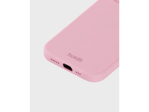 HoldIt Silicone, Etui, Apple, iPhone 16, 15,5 cm (6.1"), Rosa