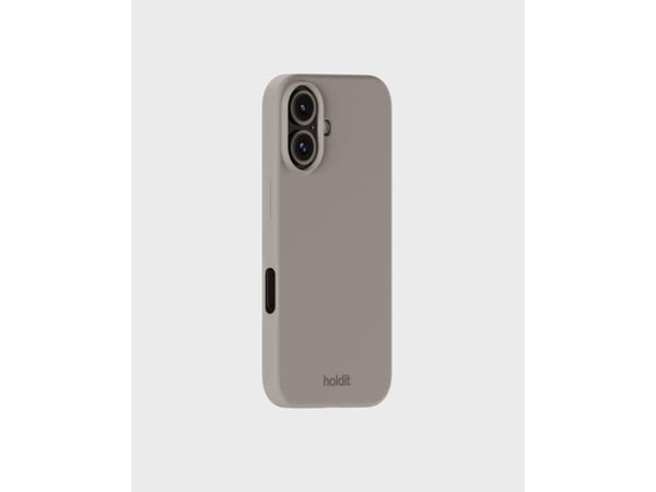 HoldIt Silicone, Etui, Apple, iPhone 16, 15,5 cm (6.1"), Taupe / brun
