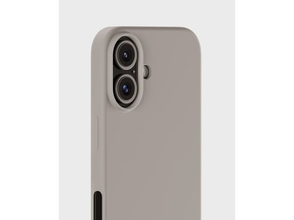 HoldIt Silicone, Etui, Apple, iPhone 16, 15,5 cm (6.1"), Taupe / brun