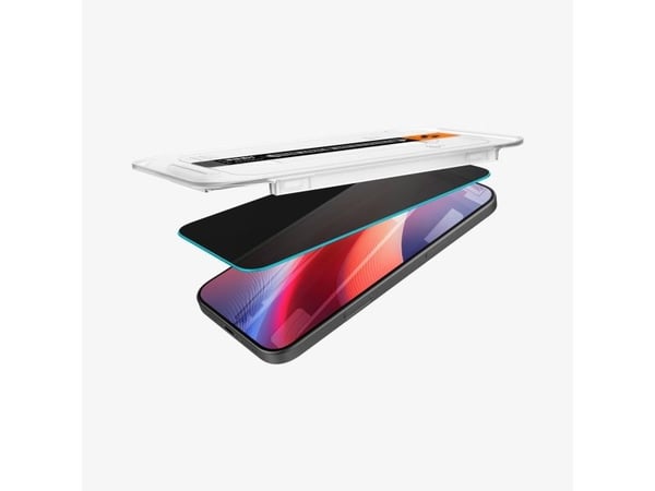 Spigen PRIVACY GLAS.TR "EZ FIT" 2-PACK IPHONE 16 PRO PRIVACY GLAS -LASI
