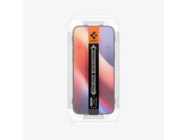Spigen PRIVACY GLAS.TR "EZ FIT" 2-PACK IPHONE 16 PRO PRIVACY GLAS -LASI