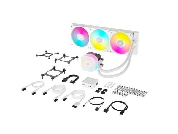 CPC Corsair AIO iCUE LINK TITAN RX RGB 360 valkoinen