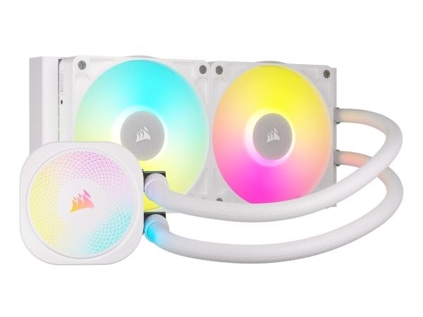 CPC Corsair AIO iCUE LINK TITAN RX RGB 240 valkoinen