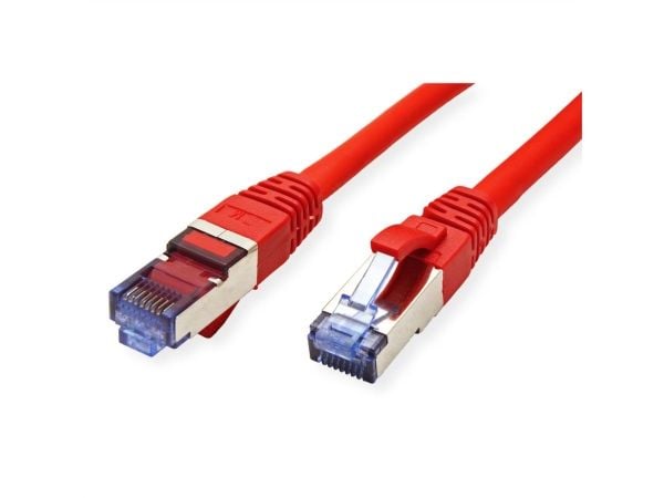 VALUE 21.99.1980, 0,15 m, Cat6a, S/FTP (S-STP), RJ-45, RJ-45, Röd