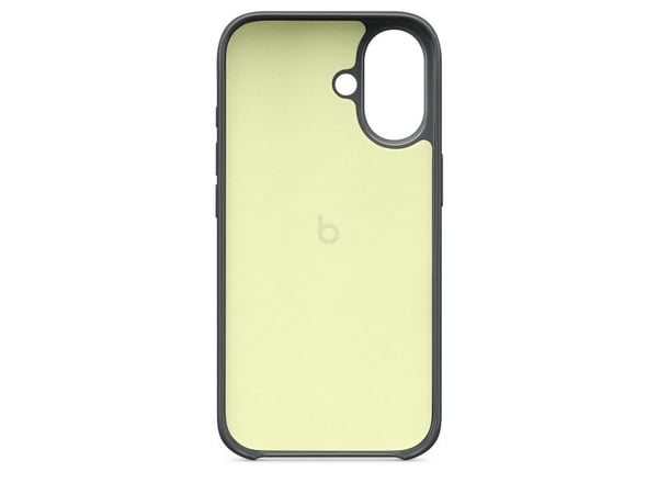 Beats - Bagsidecover til mobiltelefon - MagSafe-kompatibilitet - plastik - midnat sort - for iPhone 16