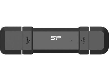 Silicon Power Marvel Xtreme DS72 - USB-flashstasjon - 500 GB - USB 3.1 Gen 2 / USB-C 3.2 Gen 2 - svart