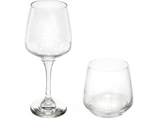 Secret de Gourmet ELAYA glass og glass, 12 stk