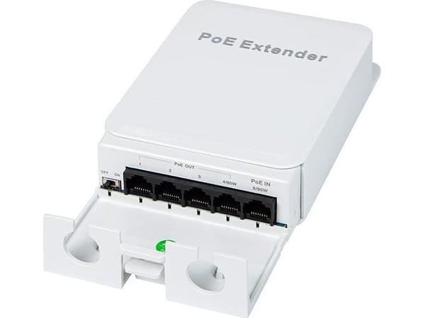 Blow 77-968# 4 portin 100mbs ulkoinen poe-laajennin