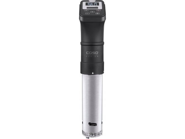 Caso SV 1200 Pro Smart, Sort, Rustfritt stål, Plast, Rustfritt stål, Berøringskontroll, LED, GS, CE, 40 °C