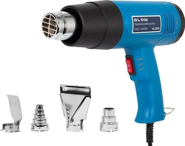Blås 14-232# Varmepistol 1500 / 2500w 300 - 650. slag