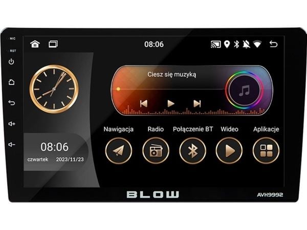 Blow bilradio 78-347# Blow AVH-8960 RDS MP3/USB/microSD/Bluetooth + USB-C