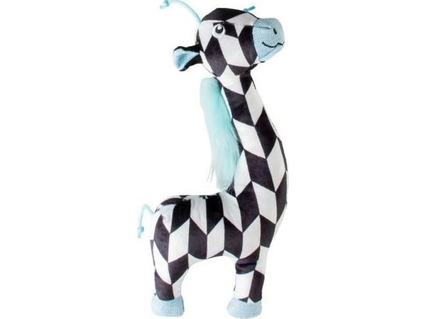Duvo+ DUVO+ RETRO GIRAFFLEKE HVIT OG SVART 32x14x5cm /3 /24