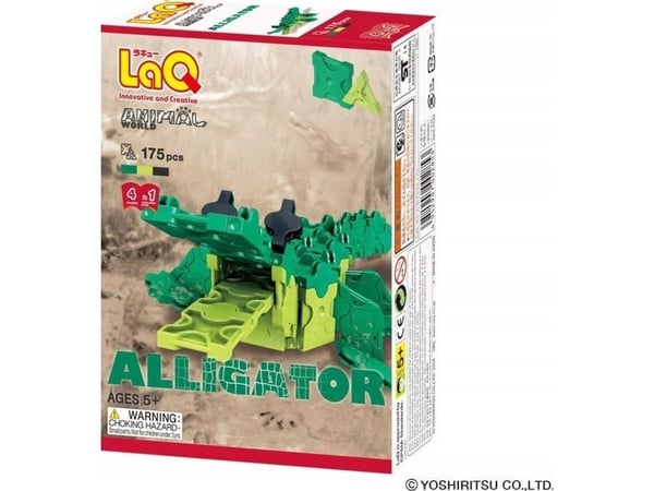 Adamigo pedagogiska klossar Alligator