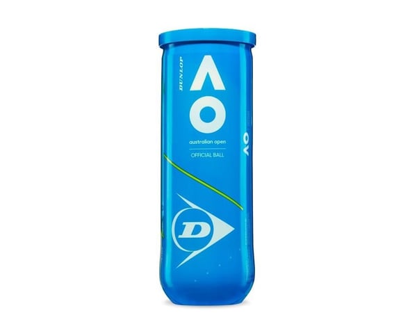 Dunlop tennisballer Austral Open Uppermid 3 stk