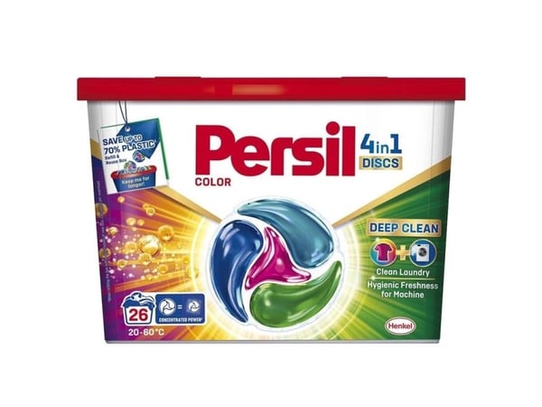 Caps Washing Persil Discs Color 26Pce Caps Washing Persil Discs Color 26Pce