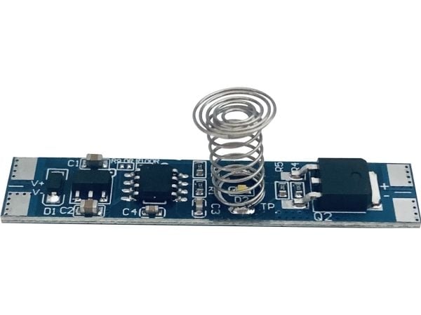 Orno vägguttag med dimmer, touch, för LED-lister, 8A