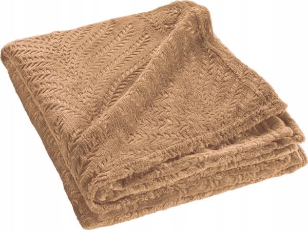 Douceur d`Interieur Flanelowa narzuta på sofa, NELIA, 125 x 150 cm