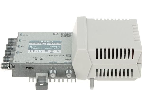 Terra programmerbar multiområde-forsterker PA-420T TERRA Terra programmerbar multiområde-forsterker PA-420T TERRA