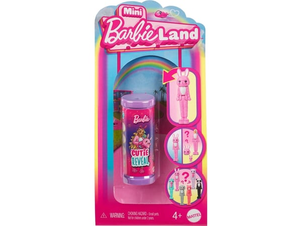 Barbie dukke Mattel BRB BARBIELAND CUTIE REV MINIL DOLL MIX HYM25 T10