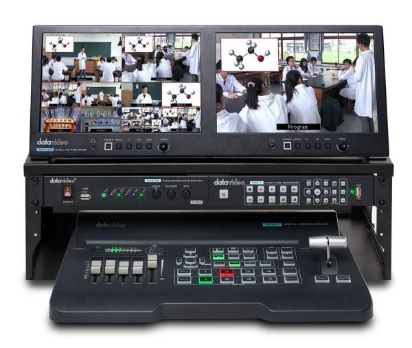 DataVideo GO 650 Studio, 4 kanaler, 1920 x 1080 piksler, MP4, Sort, 0 - 40 °C, 16 kg