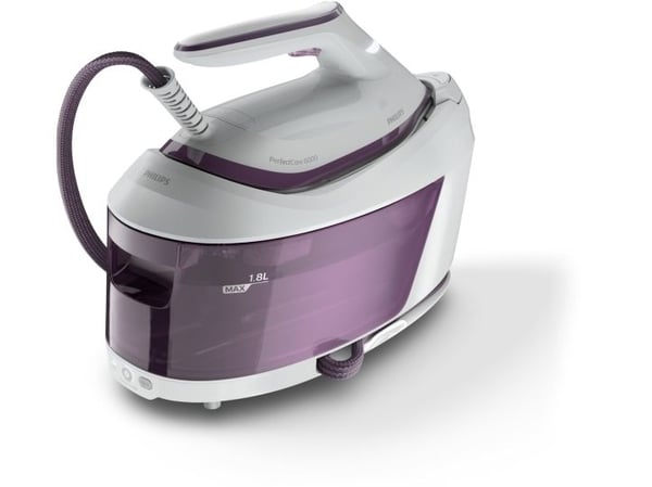 Philips PerfectCare 6000 Series PSG6020 - Dampstrykejern med automatisk slukking - såleplate: SteamGlide Plus - 2400 W