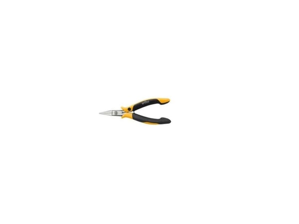 Wiha Z 38 0 04, Nåletang, Stål, Svart, Gul, 120 mm, 59 g