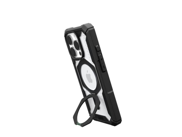 Urban Armor Gear Plasma XTE, Suojus, Apple, iPhone 16 Pro, 16 cm (6.3"), musta, Läpinäkyvä