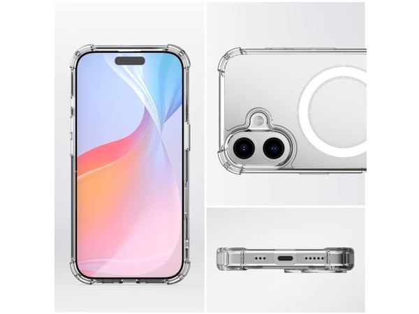 4smarts 541182, Suojus, Apple, iPhone 16, 15,5 cm (6.1"), Läpinäkyvä