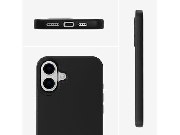 4smarts 541186, Suojus, Apple, iPhone 16, 15,5 cm (6.1"), musta