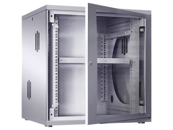 Rittal FlatBox - Skap - veggmonterbar - RAL 7035 - 12U - 19"