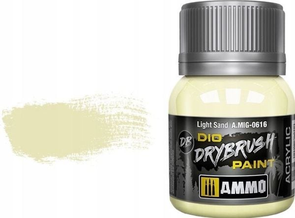 Vallejo Ammo DIO Drybrush - Light Sand