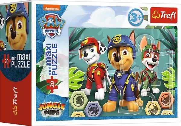 Trefl Puzzle 20 miniMaxi Wesołe pieski 2 TREFL