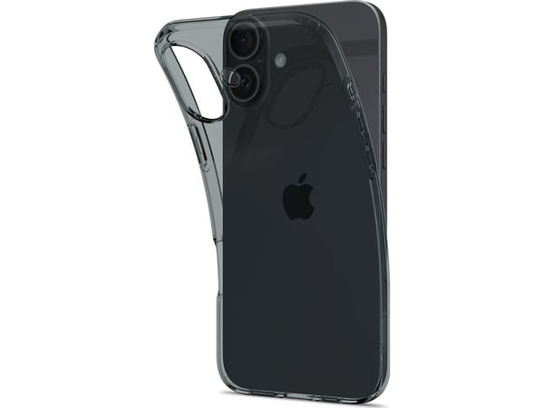 Spigen Crystal Flex, Suojus, Apple, iPhone 16, 15,5 cm (6.1"), Läpinäkyvä
