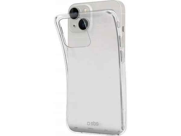 SBS TESKINIP1561T, Suojus, Apple, iPhone 15, 15,5 cm (6.1"), Läpinäkyvä