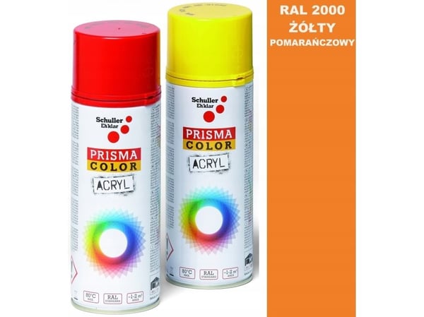 Prisma väri RAL 2000 400ml - Oranssinkeltainen